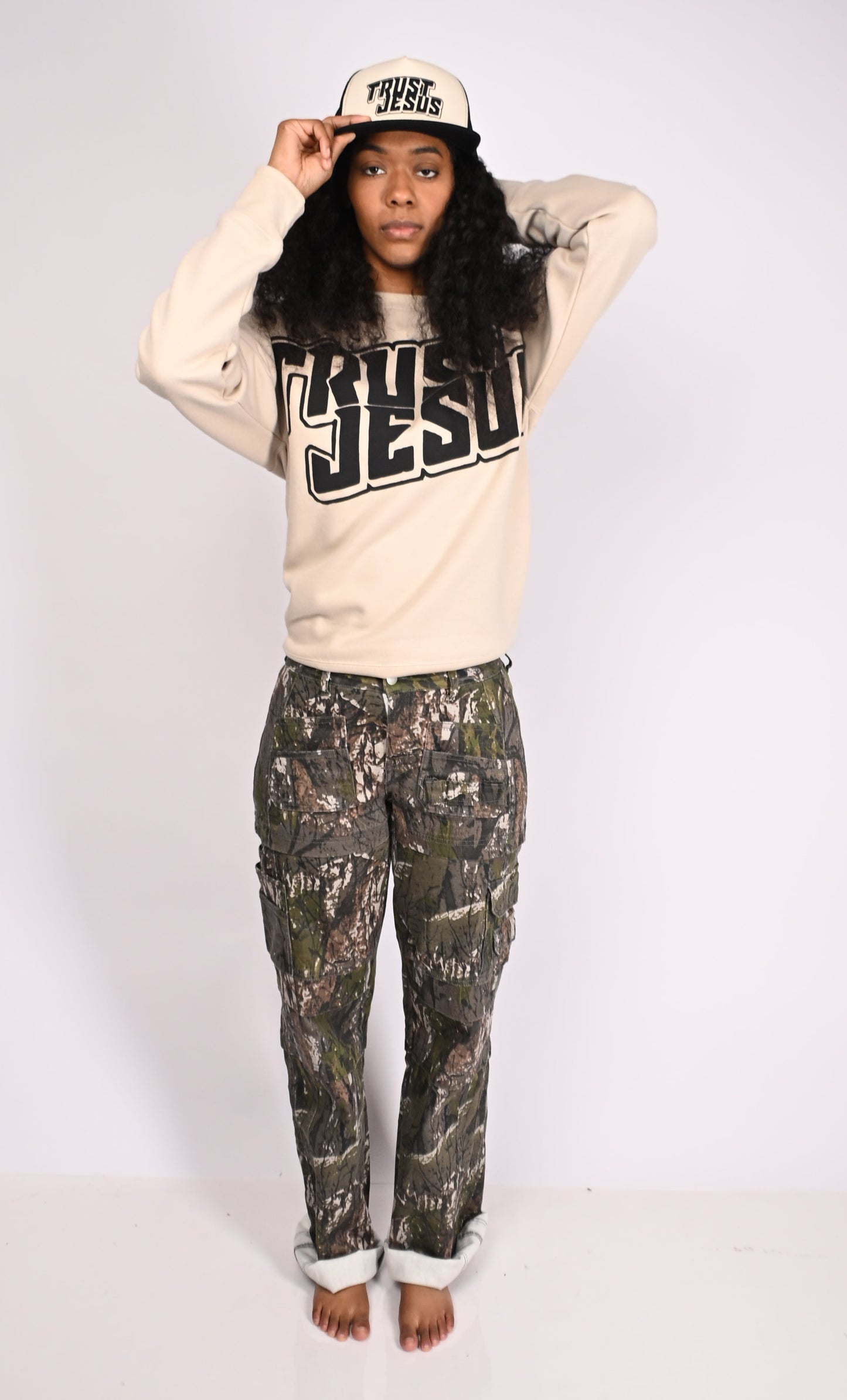 Oatmeal Premium Crewneck