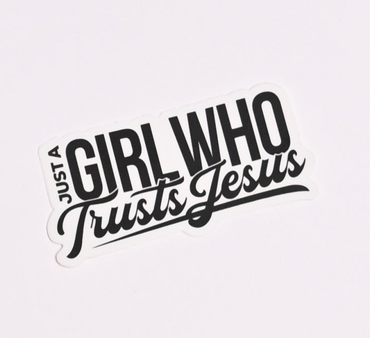 Just a Girl Sticker