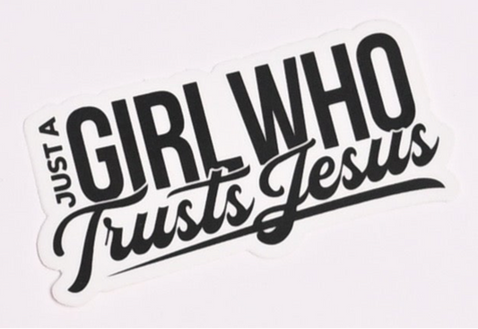 Just a Girl Sticker