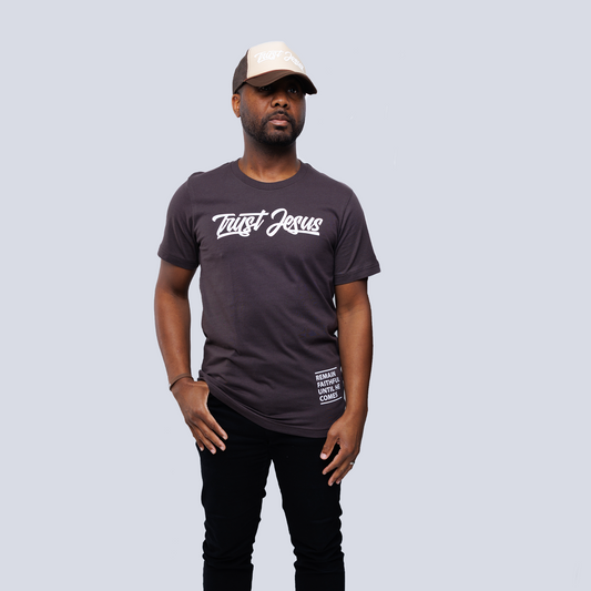 BROWN/BEIGE TRUCKER HAT