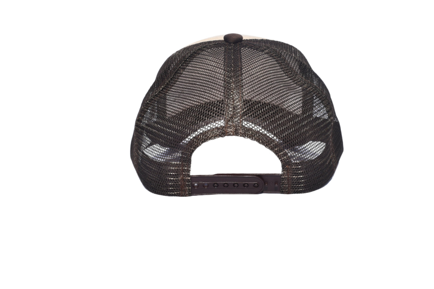 BROWN/BEIGE TRUCKER HAT