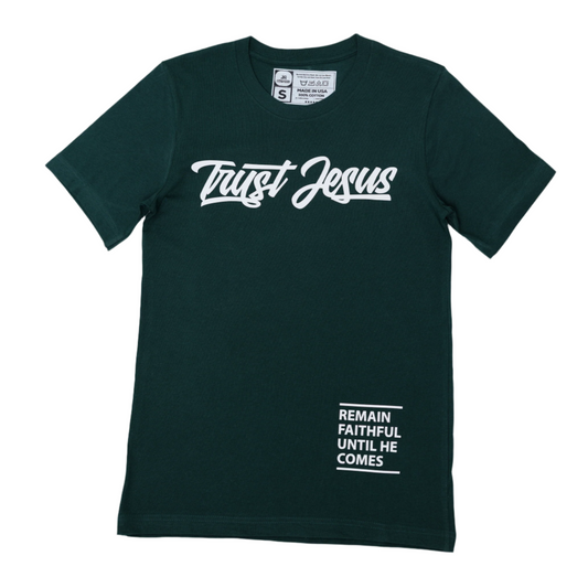 TRUST JESUS EVERGREEN T-SHIRT